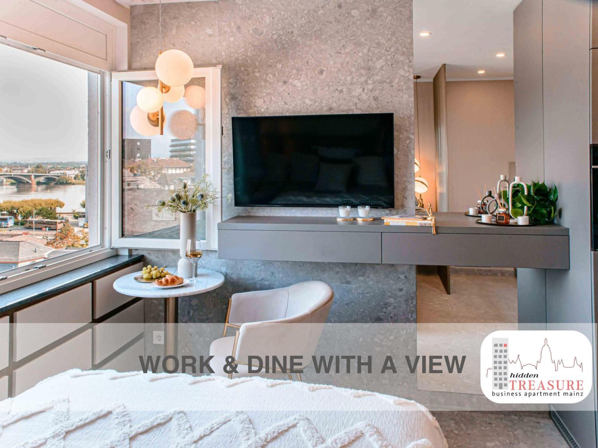 Hidden Treasure Business Apartment Mainz - Fantastic Rhine View In Center Of Mainz Old Town エクステリア 写真